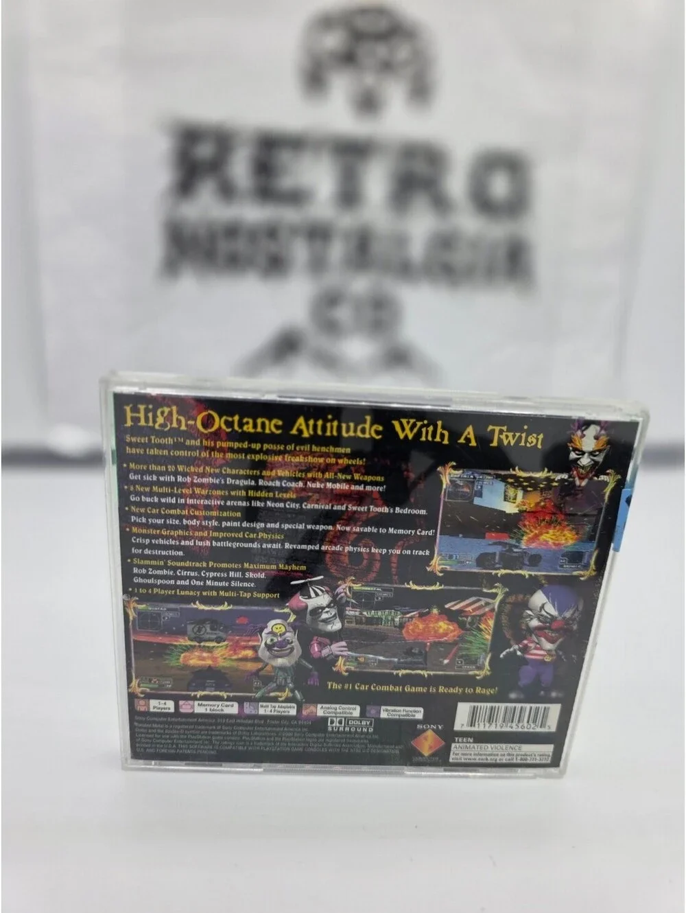 Twisted Metal 4 (greatest hits) CIB for Playstation 1